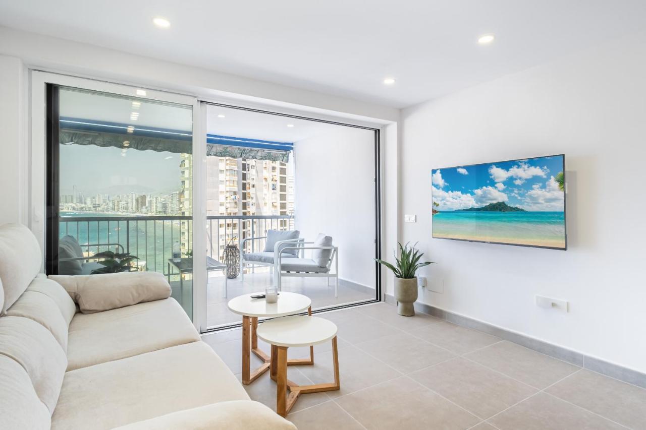Halcon Deluxe 7-B Apartment Levante Beach Benidorm Eksteriør billede