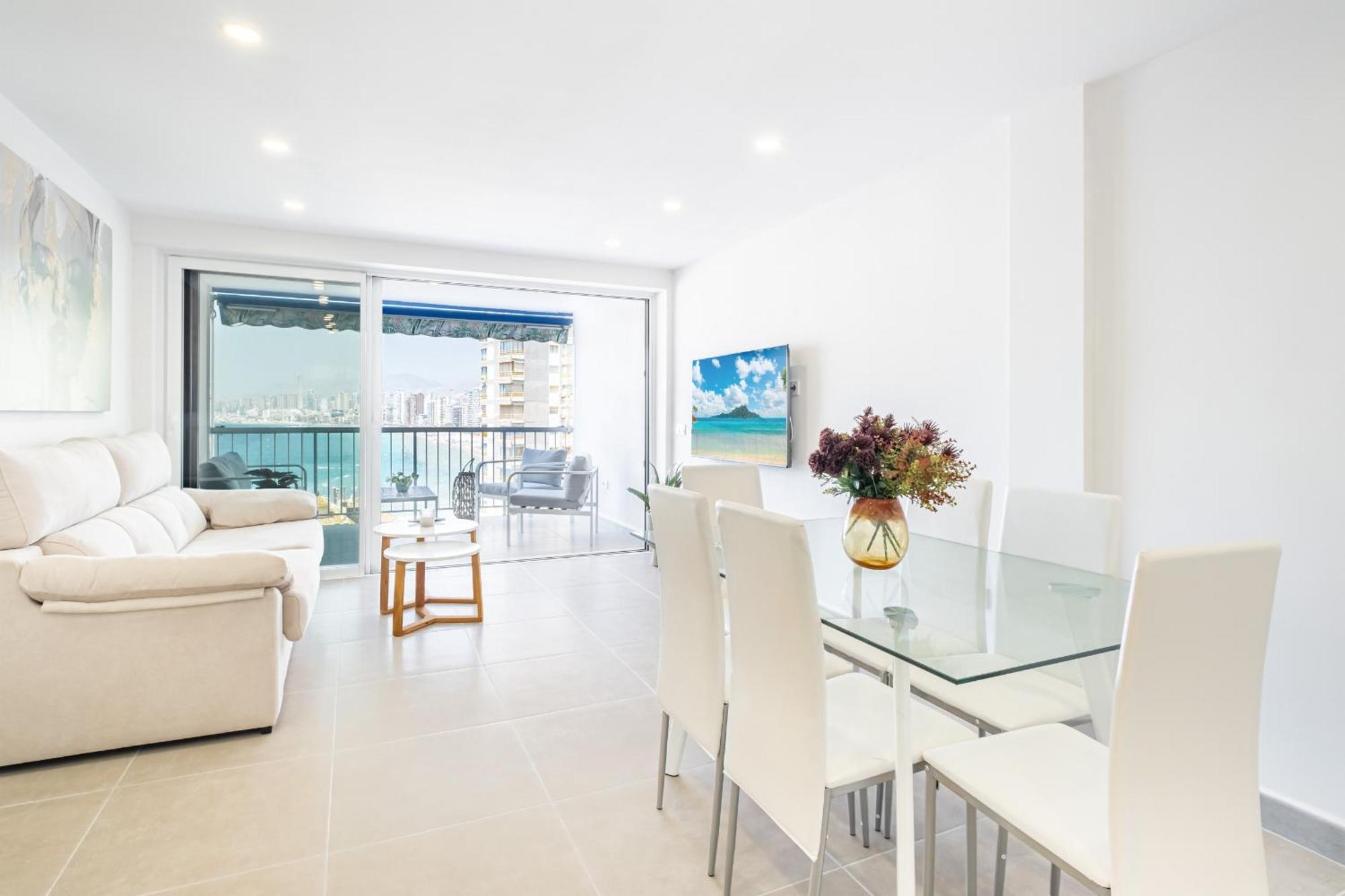 Halcon Deluxe 7-B Apartment Levante Beach Benidorm Eksteriør billede
