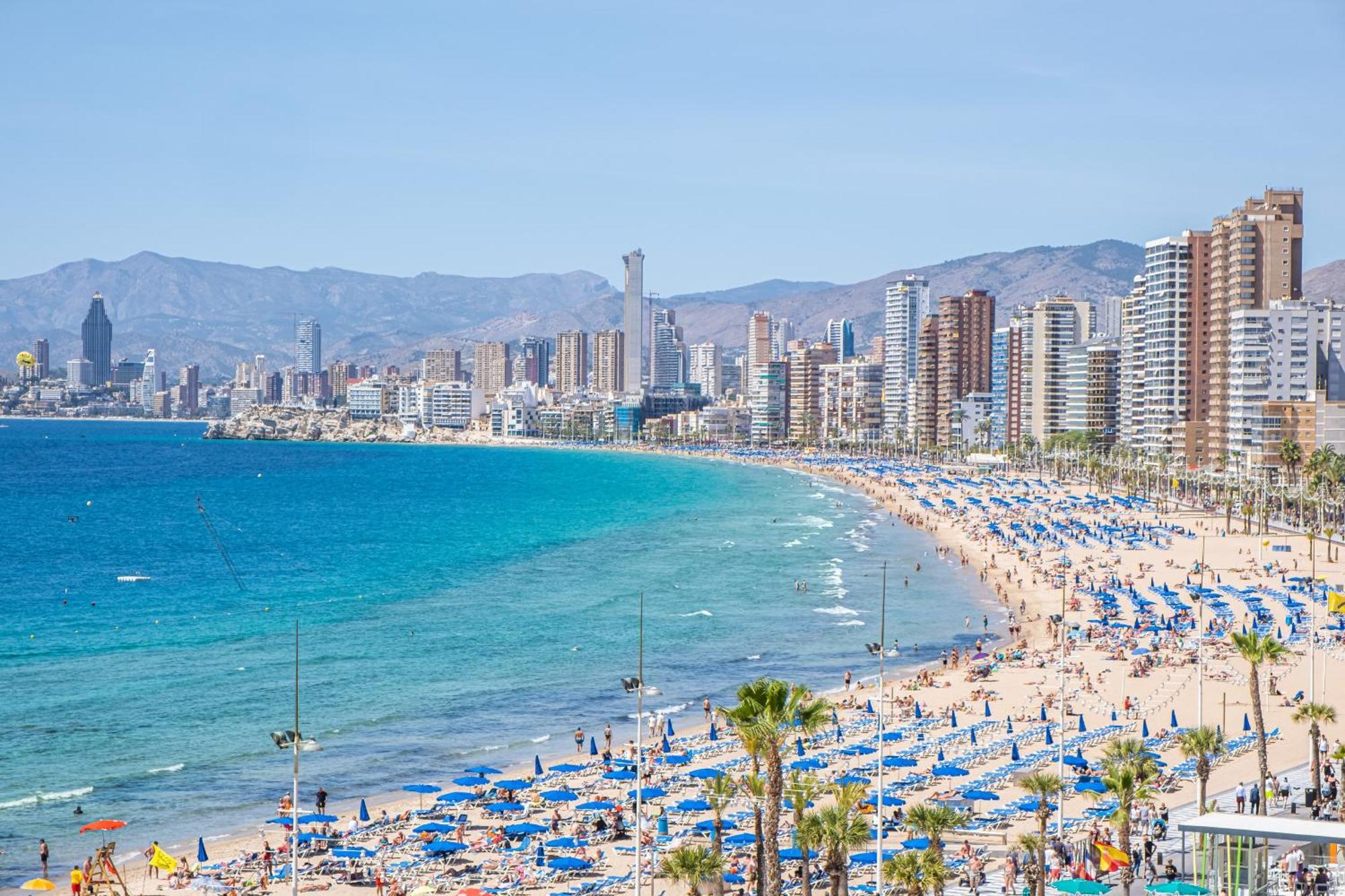 Halcon Deluxe 7-B Apartment Levante Beach Benidorm Eksteriør billede
